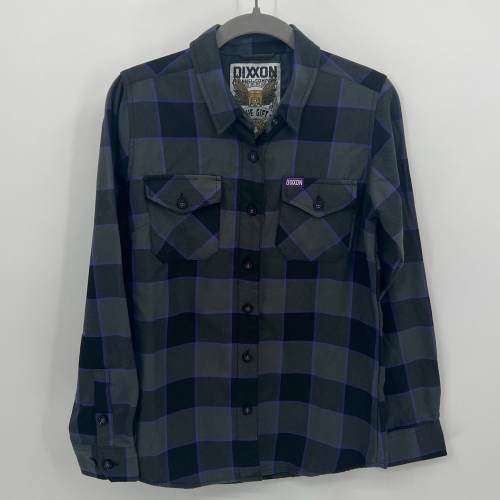 Dixxon the Gift plaid flannel button down shirt